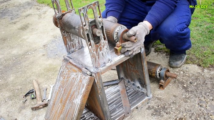 Как сделать трубогиб из роторов от сгоревших электромоторов