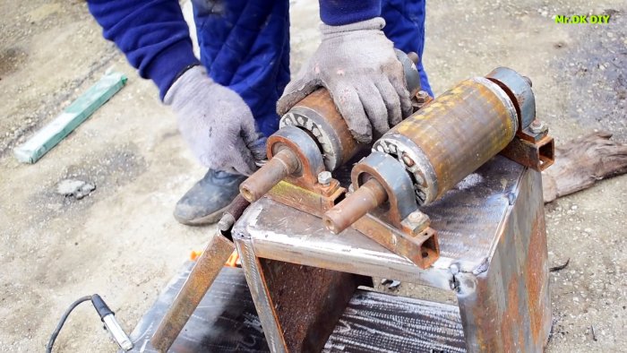 Как сделать трубогиб из роторов от сгоревших электромоторов