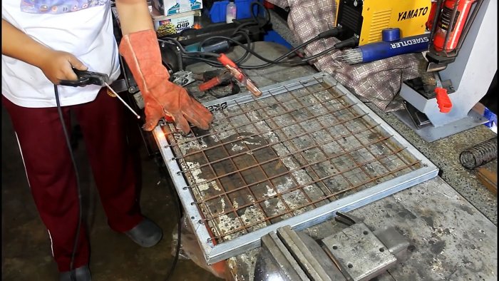 Как сделать вибросито с двигателем от стиралки для отсева песка