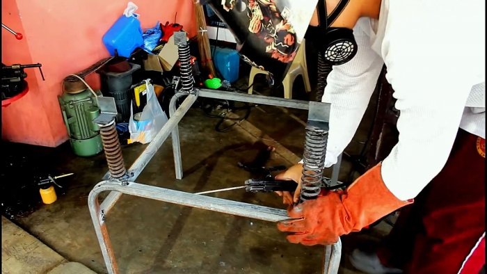 Как сделать вибросито с двигателем от стиралки для отсева песка