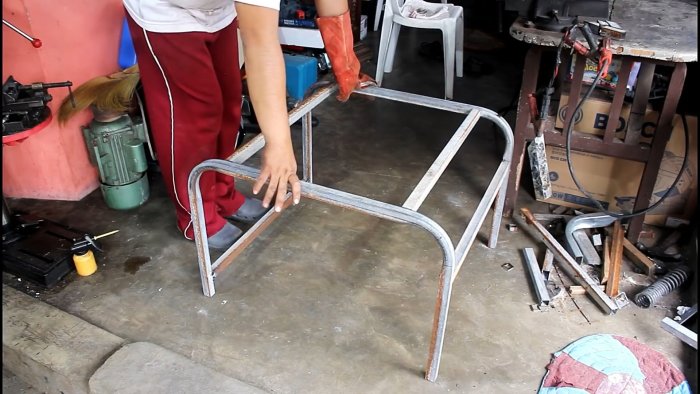 Как сделать вибросито с двигателем от стиралки для отсева песка