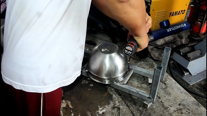 Как сделать вибросито с двигателем от стиралки для отсева песка