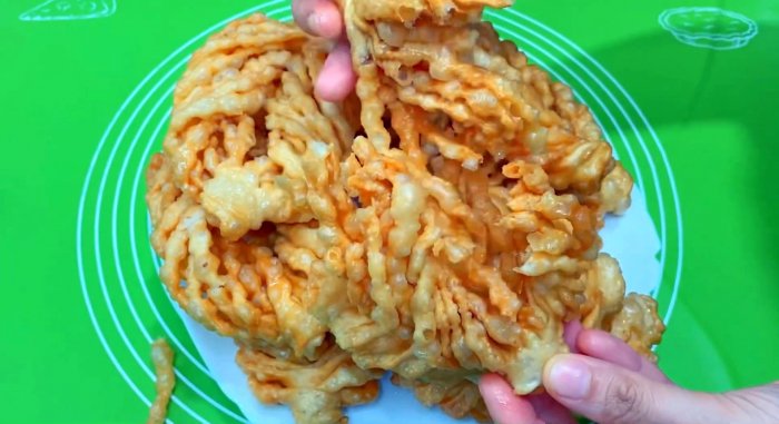 Хрустящая пахлава тает во рту