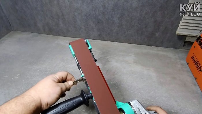 Электронапильник-гриндер из болгарки своими руками