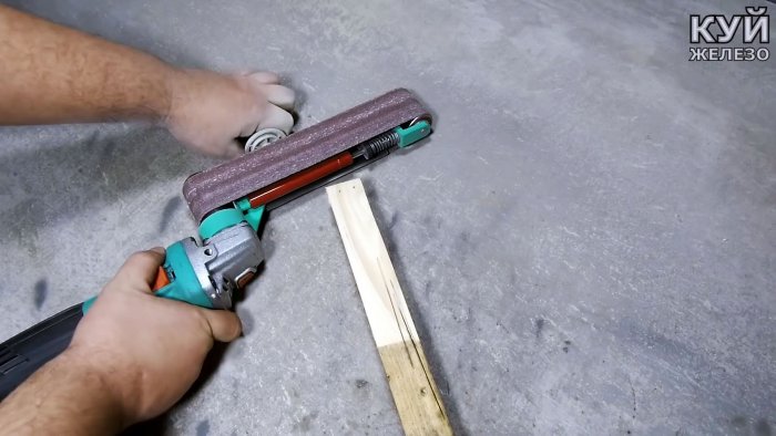 Электронапильник-гриндер из болгарки своими руками