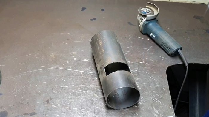 Как сделать мангал из газового баллона под топливный брикет