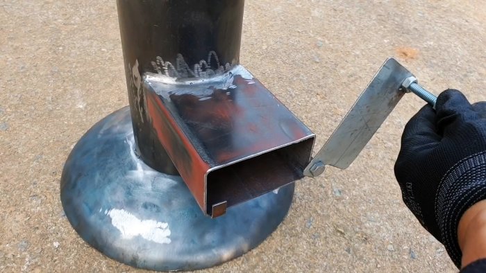 Как сделать мангал из газового баллона под топливный брикет