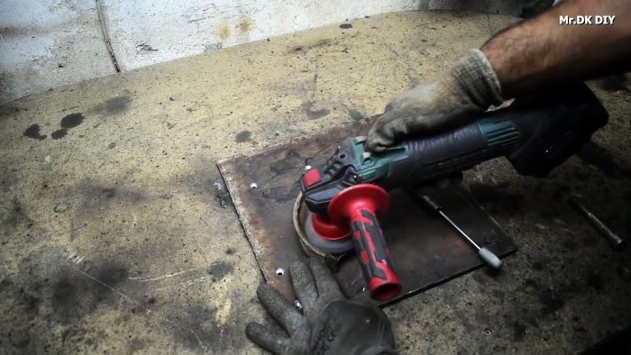 Как из тормозной колодки и газлифта сделать кондуктор для быстрой сварки