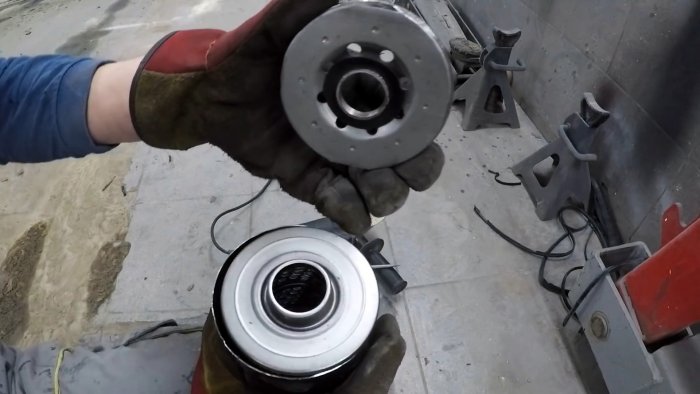 Как из масляного фильтра сделать обогреватель в палатку