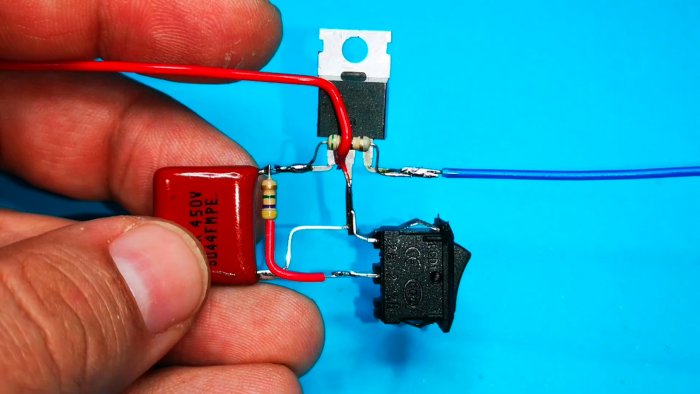 Схема плавного пуска и остановки для нагрузок постоянного тока