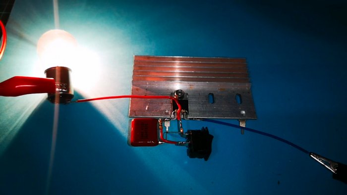 Схема плавного пуска и остановки для нагрузок постоянного тока