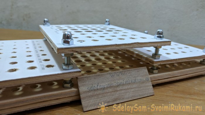 Как сделать удобный и несложный органайзер для сверл