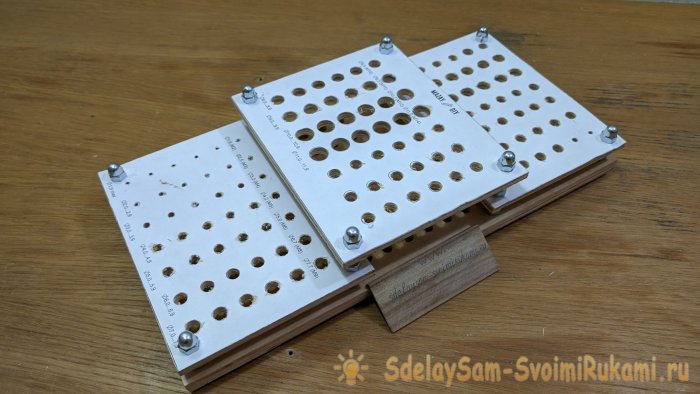 Как сделать удобный и несложный органайзер для сверл