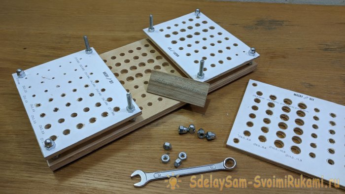 Как сделать удобный и несложный органайзер для сверл