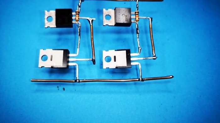 Как сделать схему управления двигателем Включение и реверс двумя кнопками