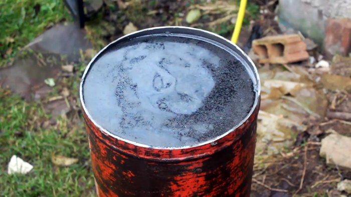 Как сделать несложную печь для гаража из газового баллона