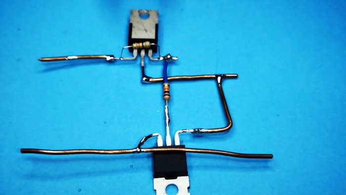 Управляем нагрузкой одной кнопкой Как сделать мощный фиксируемый ключ на MOSFET