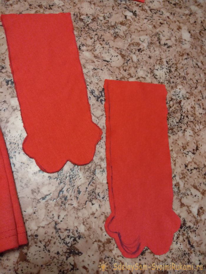 Как просто сшить Деда Мороза