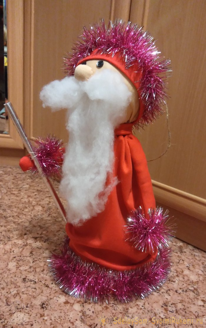 Как просто сшить Деда Мороза