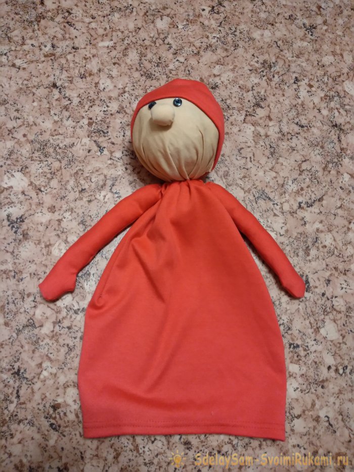 Как просто сшить Деда Мороза