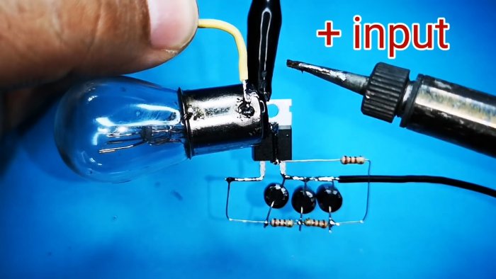 Как сделать мощную мигалку на одном MOSFET