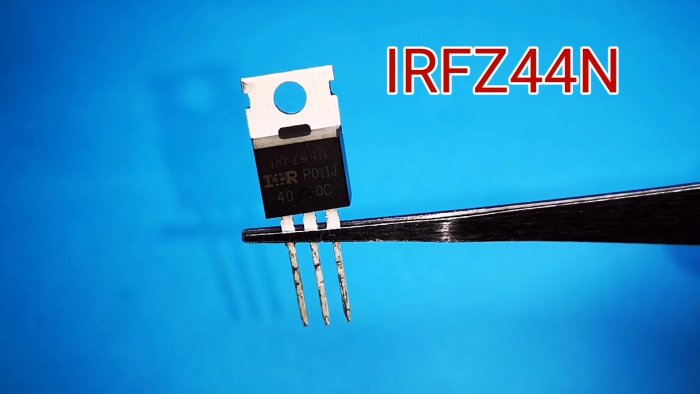 Как сделать мощную мигалку на одном MOSFET