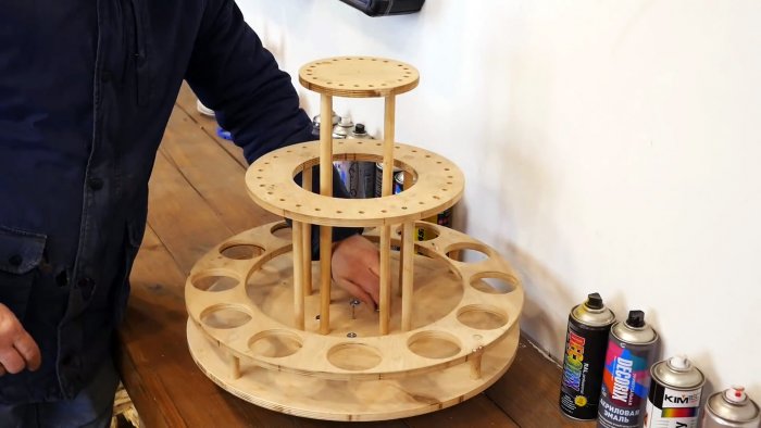 Как из старой ступицы сделать поворотный органайзер для инструмента