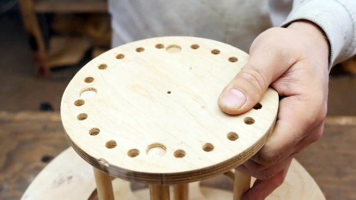 Как из старой ступицы сделать поворотный органайзер для инструмента