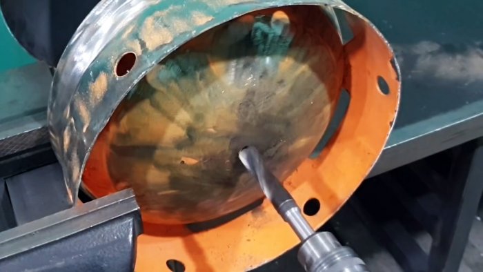 Как из небольшого газового баллона сделать угольный гриль