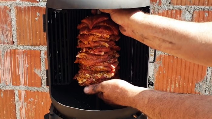 Как из небольшого газового баллона сделать угольный гриль