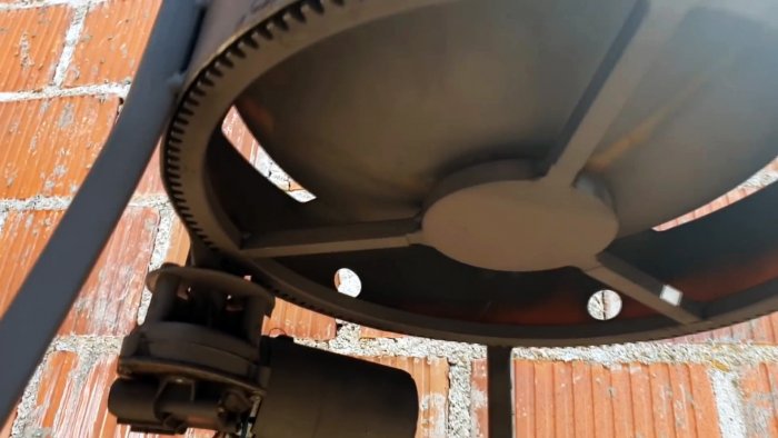 Как из небольшого газового баллона сделать угольный гриль