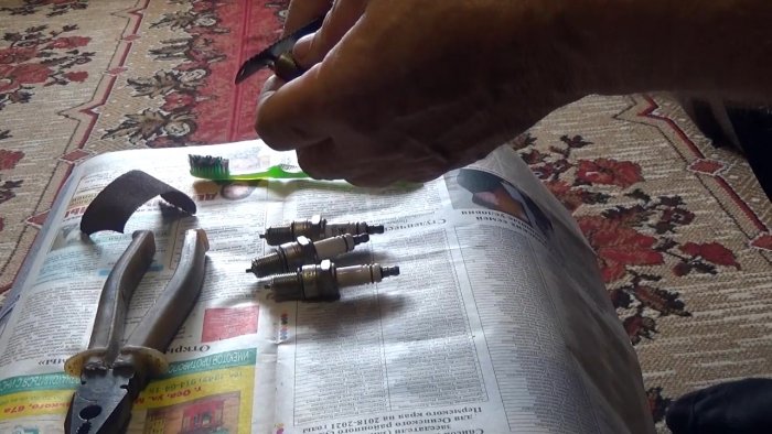 Как очистить и восстановить автомобильные свечи Советы бывалого водителя