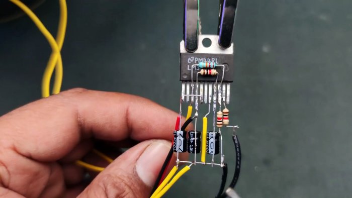 Как сделать 100 Вт усилитель на микросхеме за пол часа