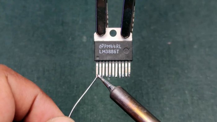 Как сделать 100 Вт усилитель на микросхеме за пол часа