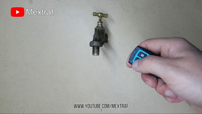 Как сделать подачу воды с дистанционным управлением