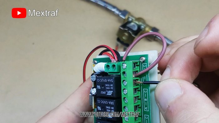 Как сделать подачу воды с дистанционным управлением