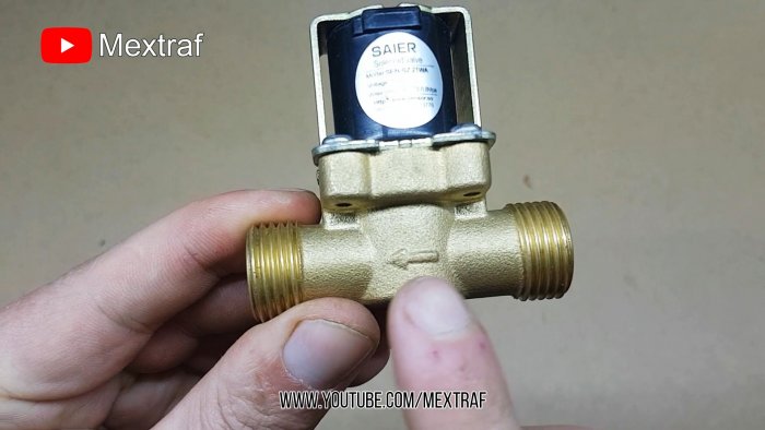Как сделать подачу воды с дистанционным управлением