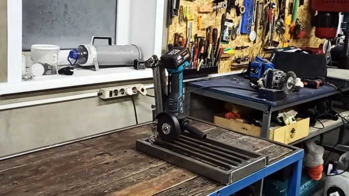 Как из велосипедных втулок сделать торцовочную пилу с протяжкой для болгарки