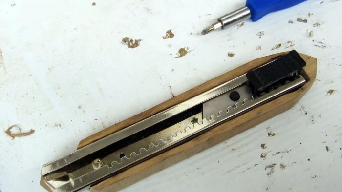 Как сделать кастомный канцелярский нож своими руками