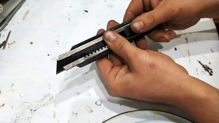 Как сделать кастомный канцелярский нож своими руками