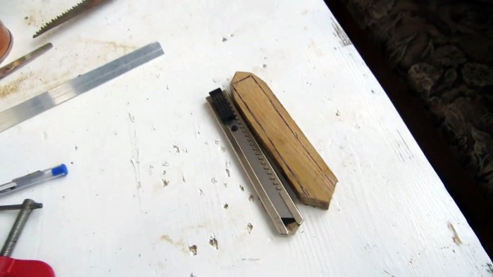 Как сделать кастомный канцелярский нож своими руками