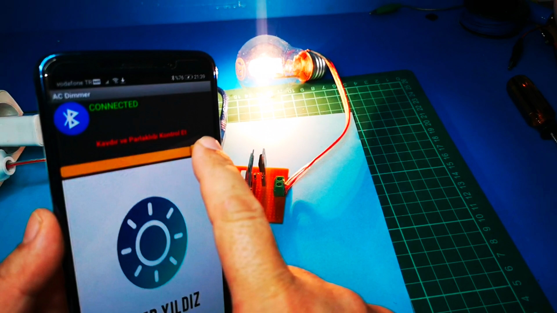 Как сделать простой диммер для управления светом со смартфона на Ардуино