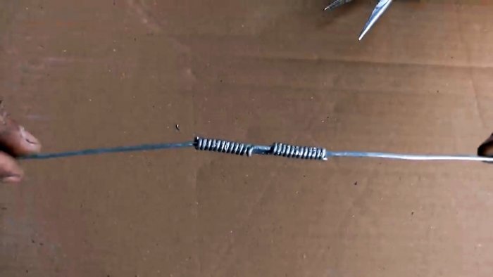 Надежное соединение стальной проволоки