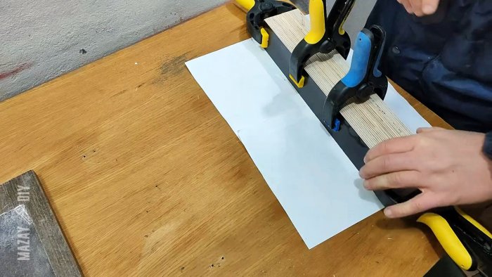 Как сделать мощные тиски из фанеры и домкрата