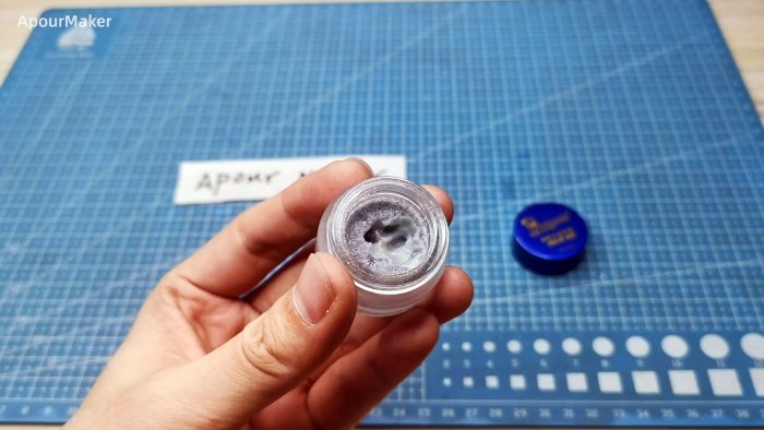 Покупная чистящая паста для паяльника