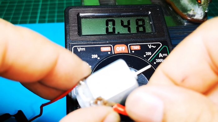 Ток холостого хода электромотора