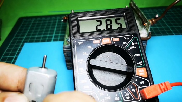 Потребляемый ток холостого хода