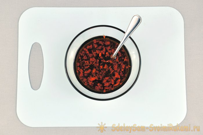 Смешиваем маринад