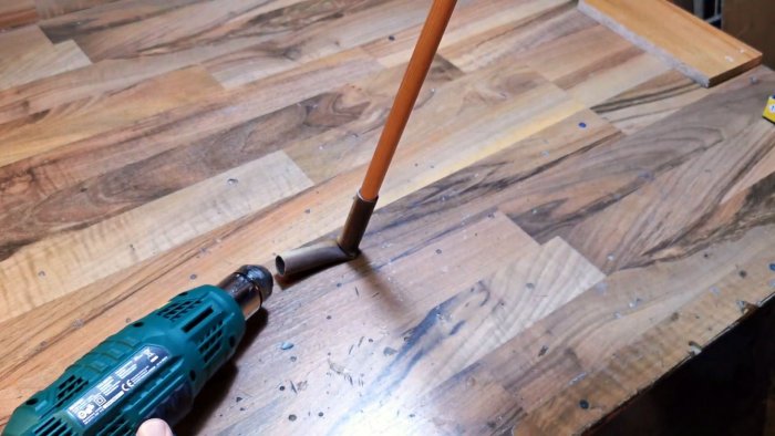 Сгибаем трубку под углом