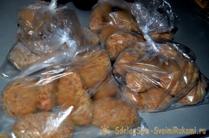 Замороженные котлеты сделанные по ГОСТу